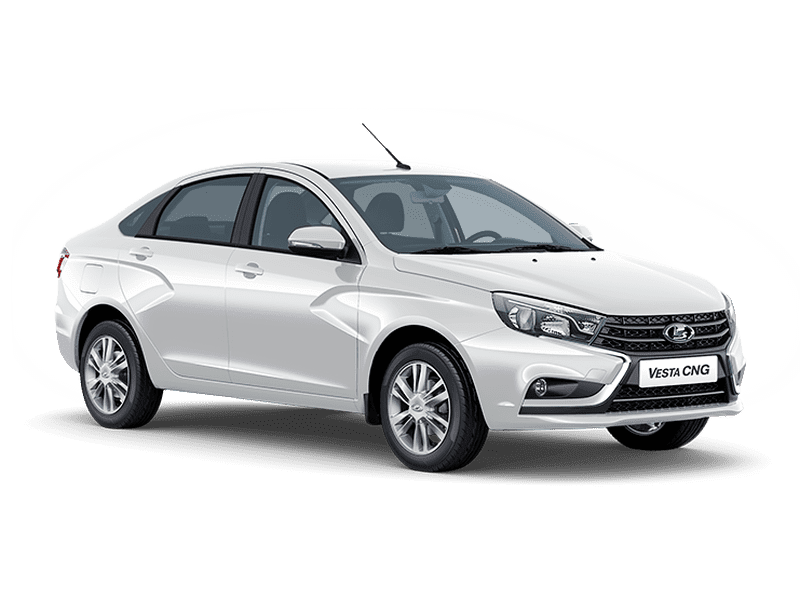 Купить Lada Vesta CNG в Краснодаре - Белый «Ледниковый» (221)